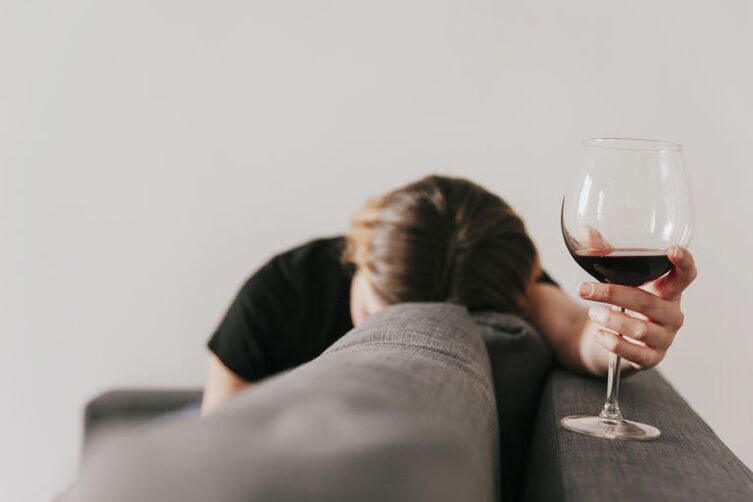 Dommages à l'alcool pour les femmes